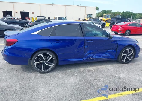 2022 Honda Accord Sport from USA, damaged, VIN 1HGCV1F33NA121632